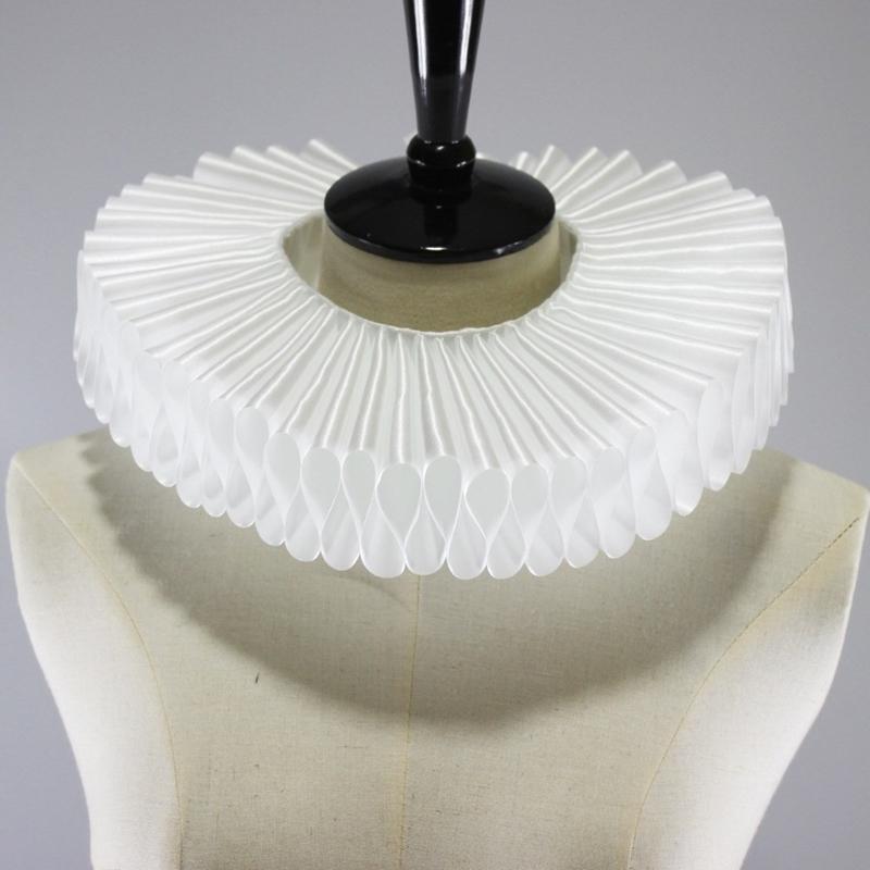 Women'S Fashion Victorian - 50le elisabettiano finto colletto rinascimentale volant