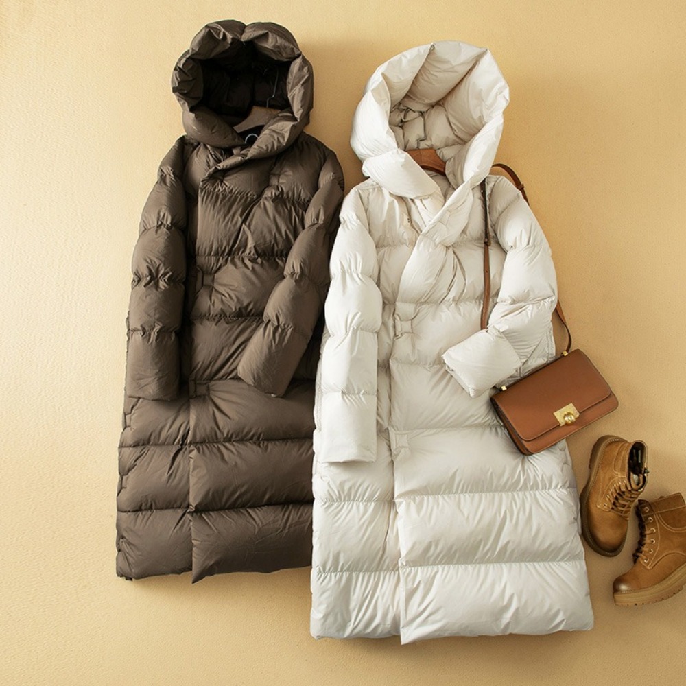 Women'S Fashion Parka - Piumino da donna lungo Parka con