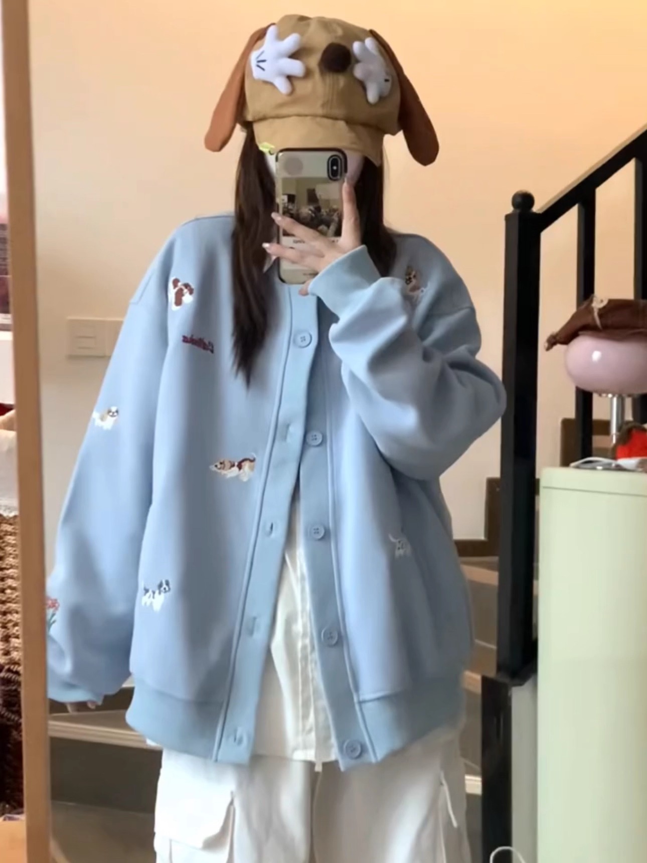 Sherpa Coat Women - Giacche da Baseball Rosse e Gialle