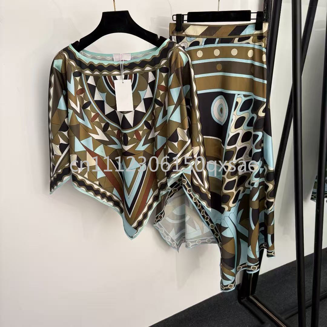 Asymmetric Top Women - Set di Abiti Neri da Donna