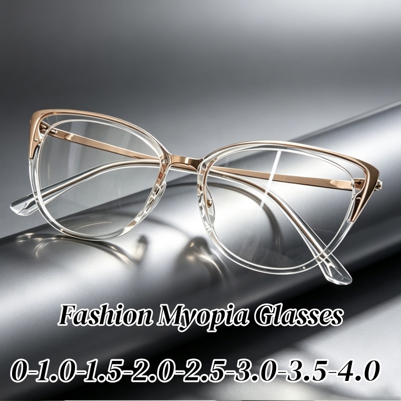 Women'S Fashion Glasses With Clear Lenses - Occhiali da Vista per Miopia Donna