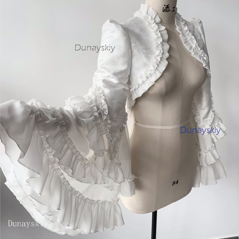 Puff Sleeve Blouse - Set Gotico per Feste a Tema