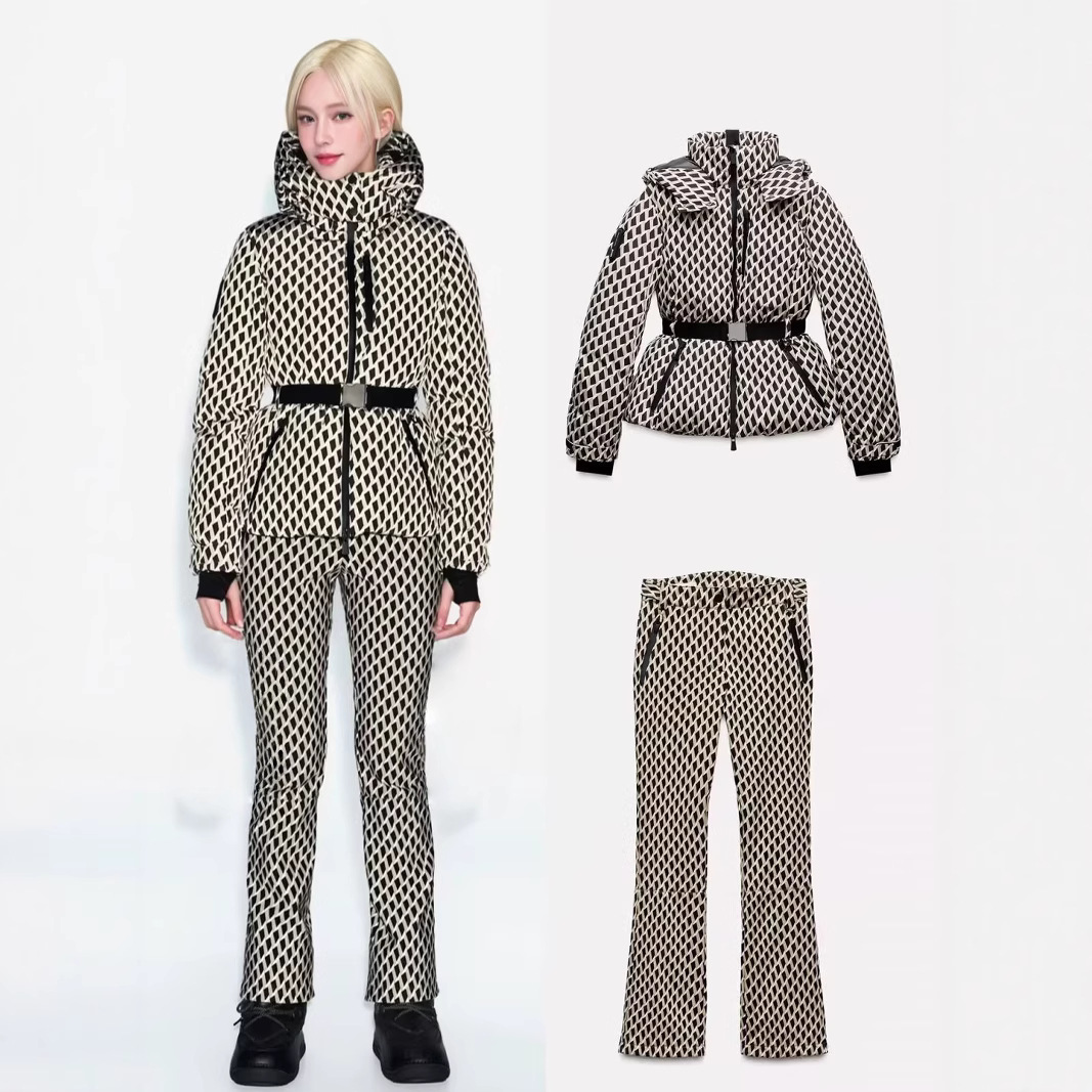 Women'S Fashion Parka - Set da sci invernale in due