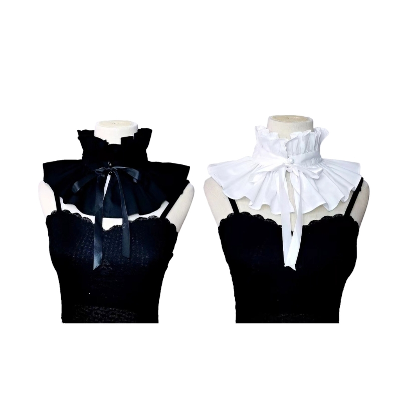 Women'S Fashion Victorian - Scialle rinascimentale per ragazze con colletto