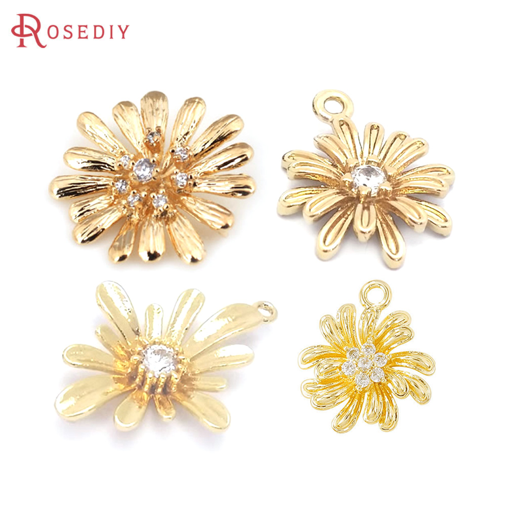 Women Fashion Jewellery - Ciondoli a Forma di Girasole in