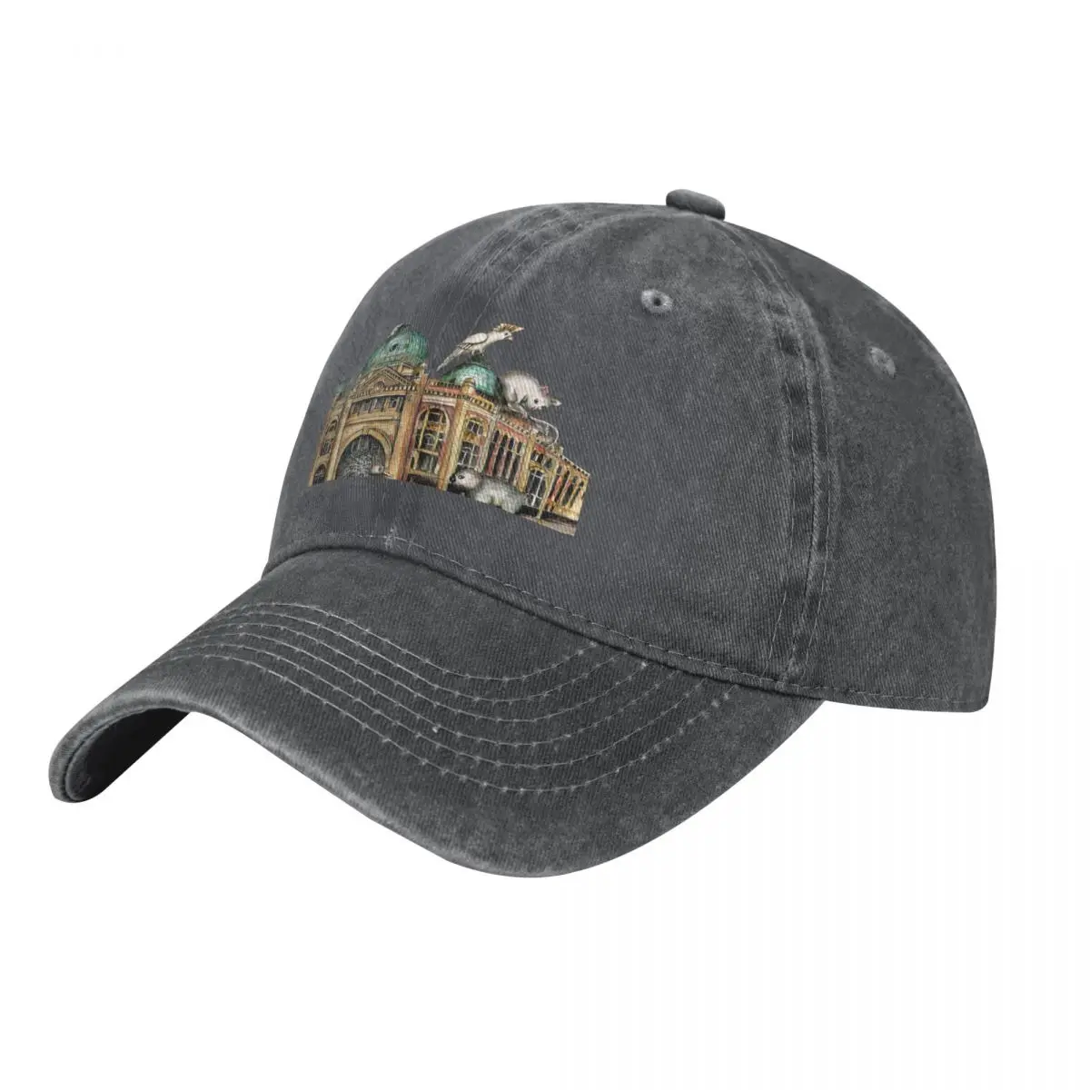 Women'S Fashion Melbourne - Flinders Street Station Melbourne Cappellino da