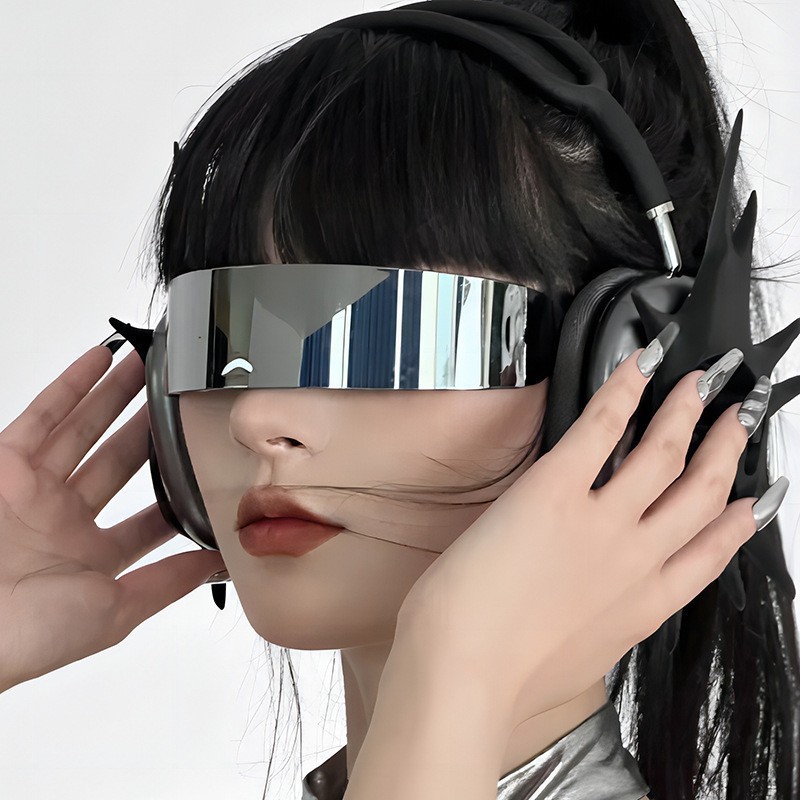 Occhiali da Sole Futuristici Y - Women'S Fashion Visor recensione e prezzo