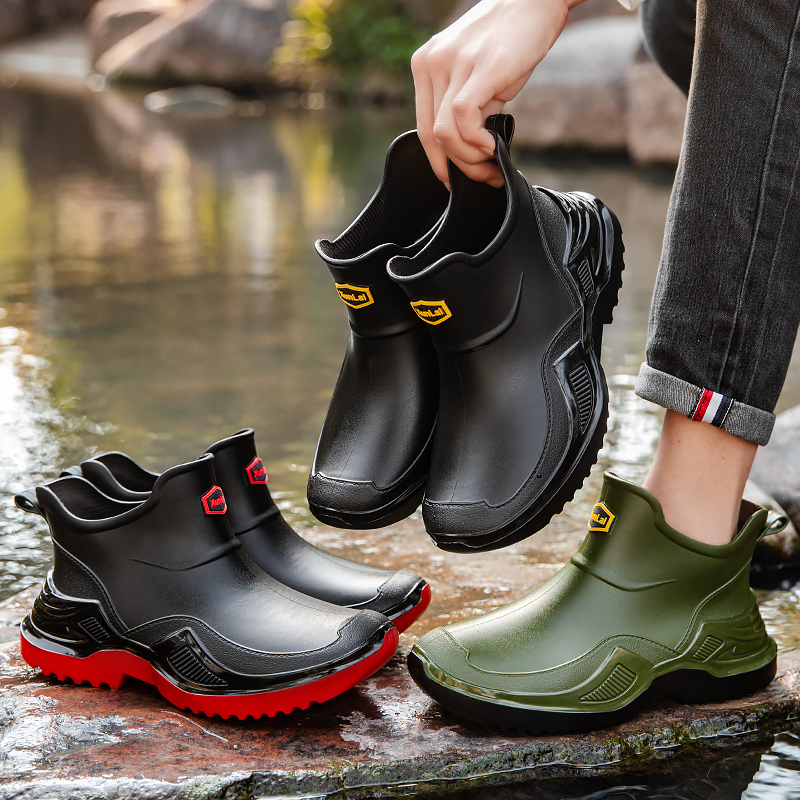 Stivali da pioggia corti alla  - Women'S Fashion Rain Boots recensione e prezzo