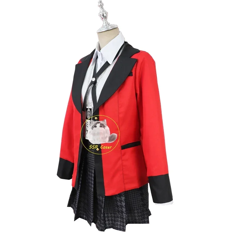 Anime Jabami Yumeko Costume Co - Pleated Skirt Women recensione e prezzo
