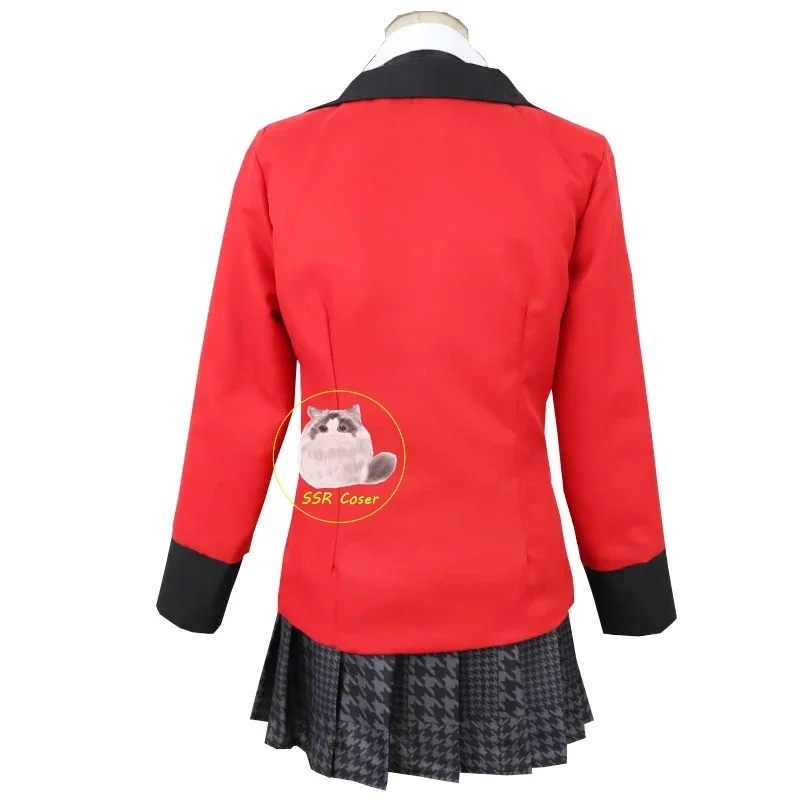 Anime Jabami Yumeko Costume Co - Pleated Skirt Women recensione e prezzo