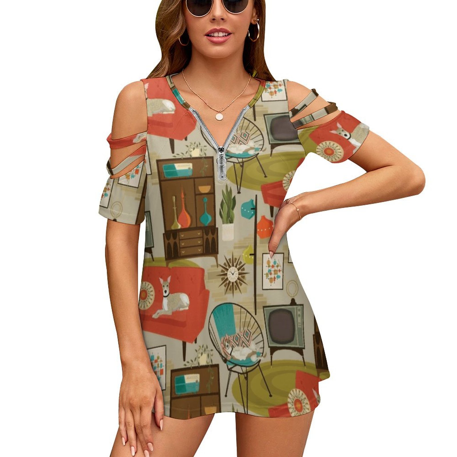 Rec Room Madness T-shirt da do - Women'S Fashion In The 1960S recensione e prezzo
