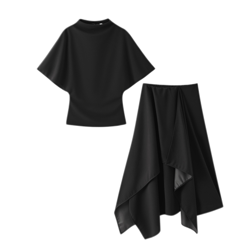 Guobioziy Completo Due Pezzi S - Asymmetric Top Women recensione e prezzo