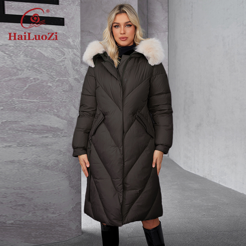 HaiLuoZi 2024 donna inverno Pl - Women'S Fashion Parka recensione e prezzo