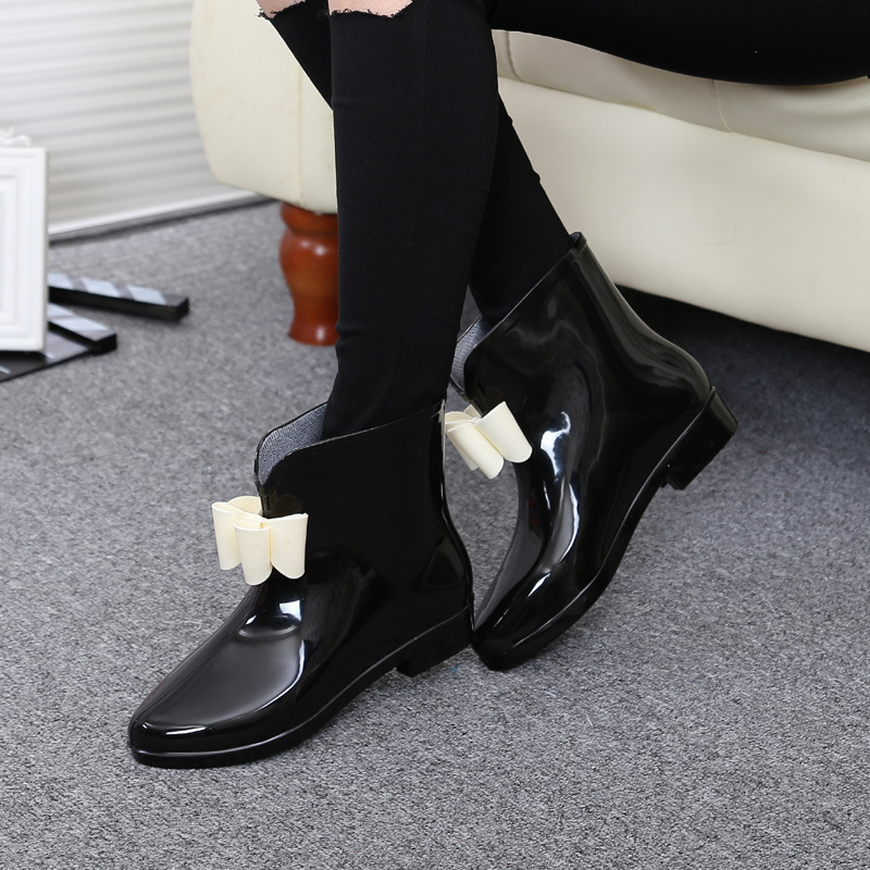 Stivaletti con papillon a fior - Women'S Fashion Rain Boots recensione e prezzo