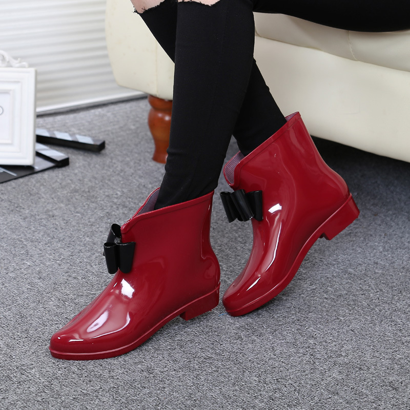 Stivaletti con papillon a fior - Women'S Fashion Rain Boots recensione e prezzo