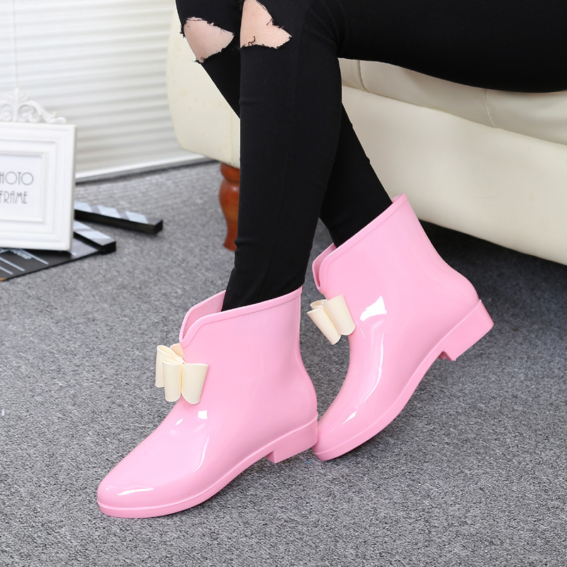 Stivaletti con papillon a fior - Women'S Fashion Rain Boots recensione e prezzo