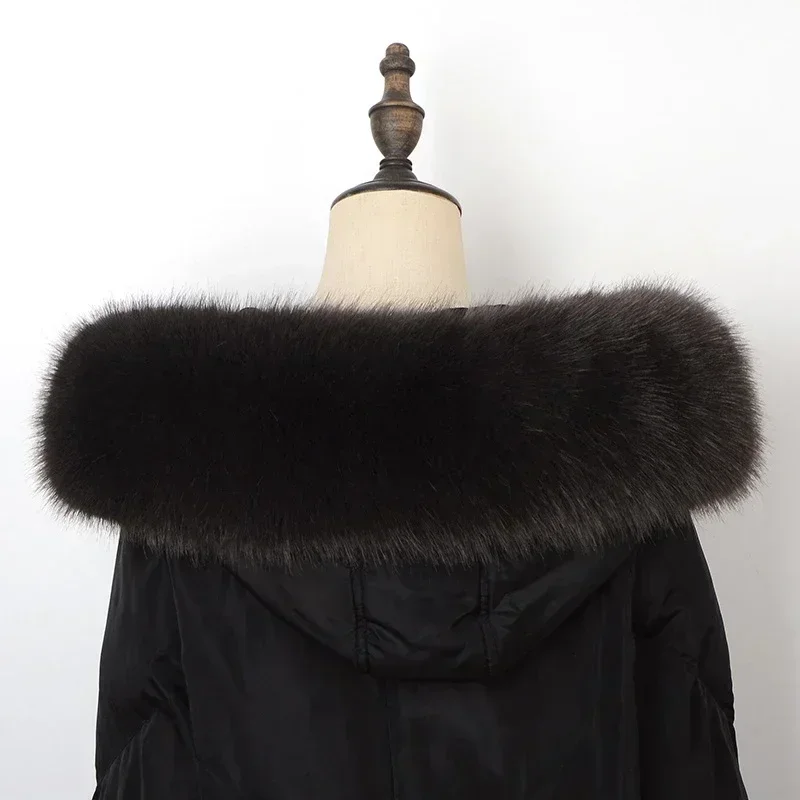 Collo in pelliccia di volpe si - Women'S Fashion Parka recensione e prezzo