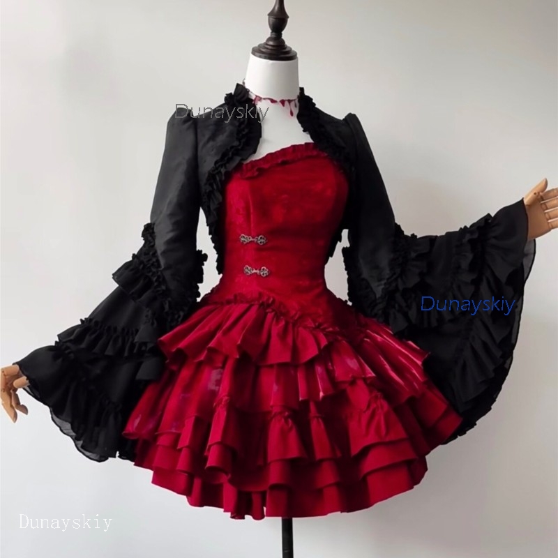 Set Gotico per Feste a Tema Va - Puff Sleeve Blouse recensione e prezzo