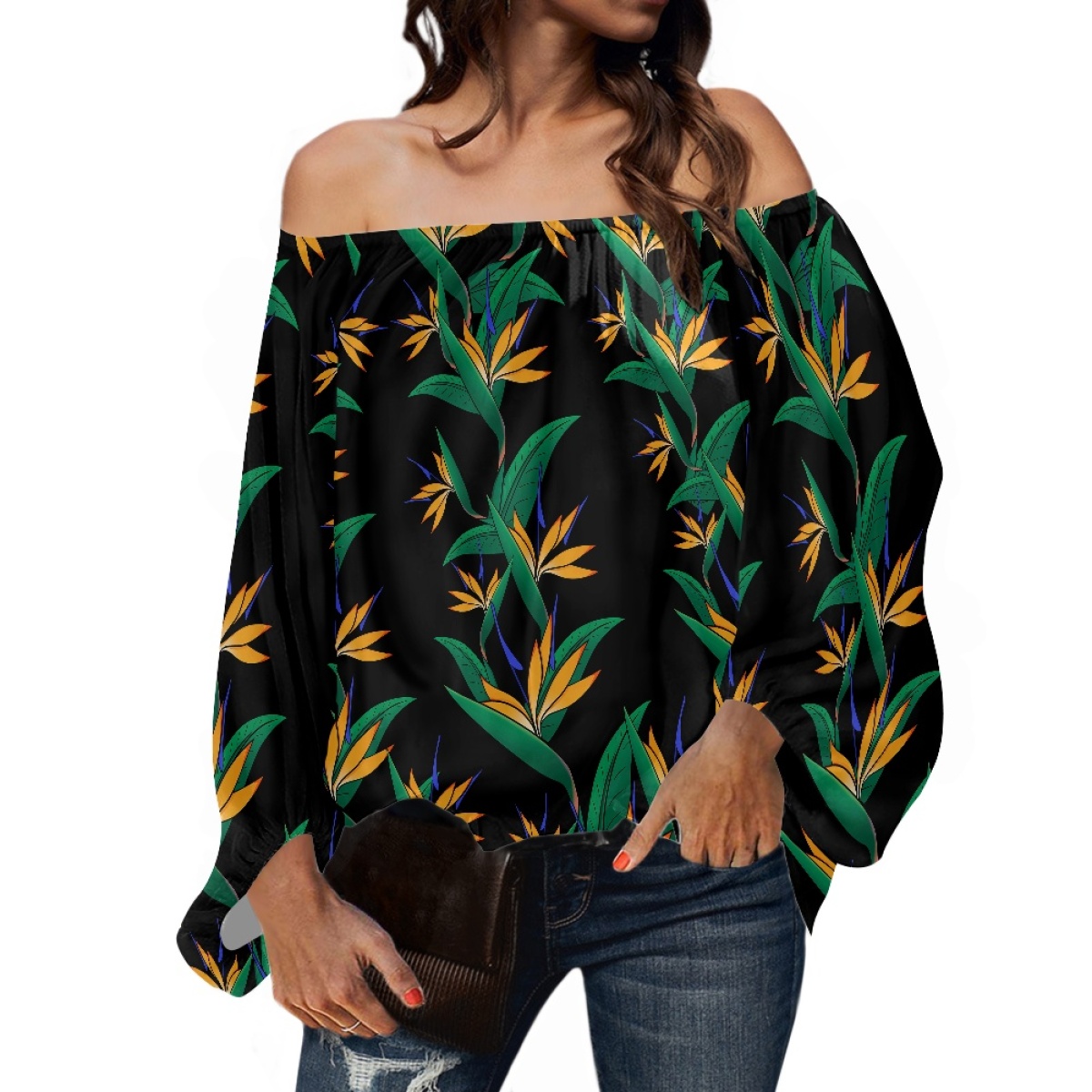 Abbigliamento Tribale Polinesi - Puff Sleeve Blouse recensione e prezzo
