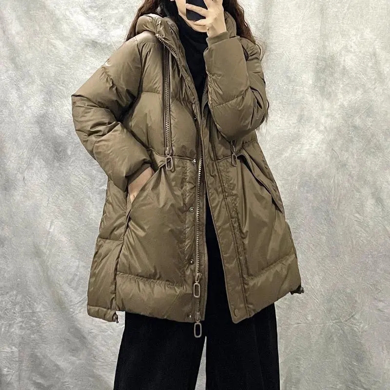 Nuove donne piumino d'anatra b - Women'S Fashion Parka recensione e prezzo