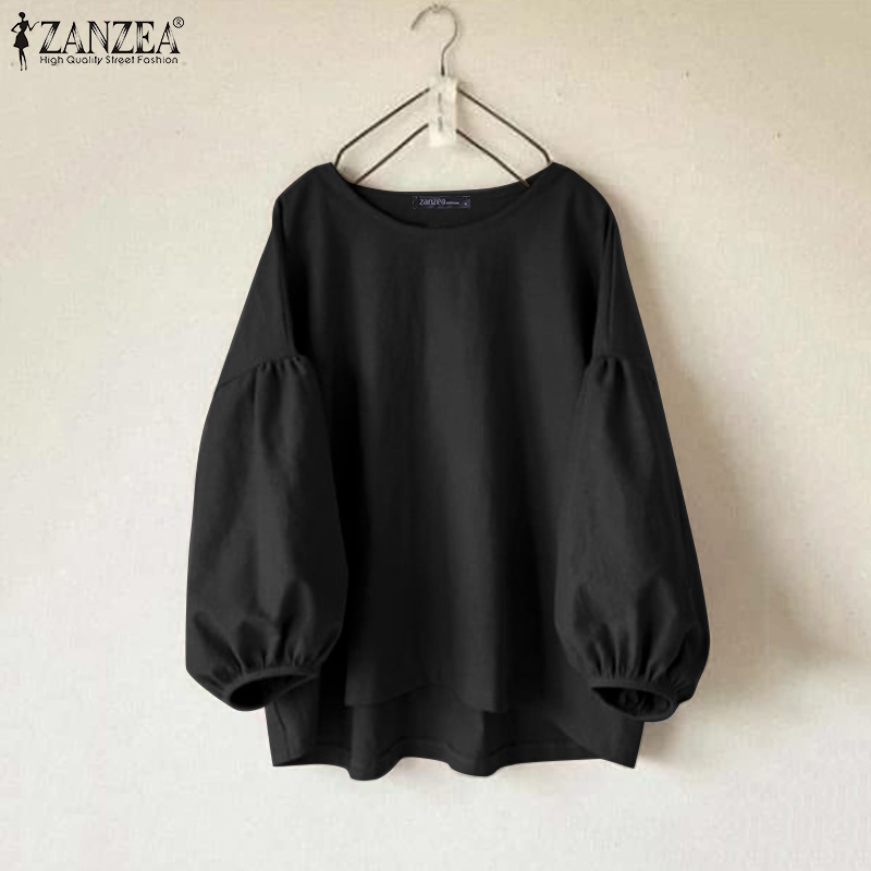 ZANZEA Camicette casual da don - Puff Sleeve Blouse recensione e prezzo