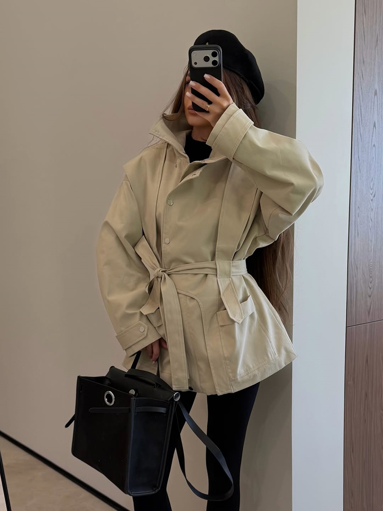 Cappotto Corto da Donna con Ci - Women'S Fashion Utility Belt recensione e prezzo