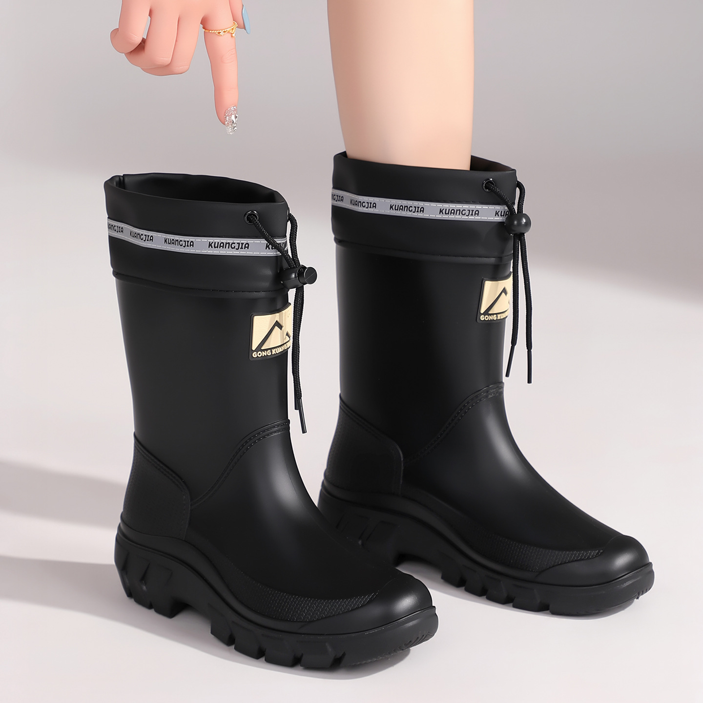 Stivali da Pioggia da Donna a  - Women'S Fashion Rain Boots recensione e prezzo