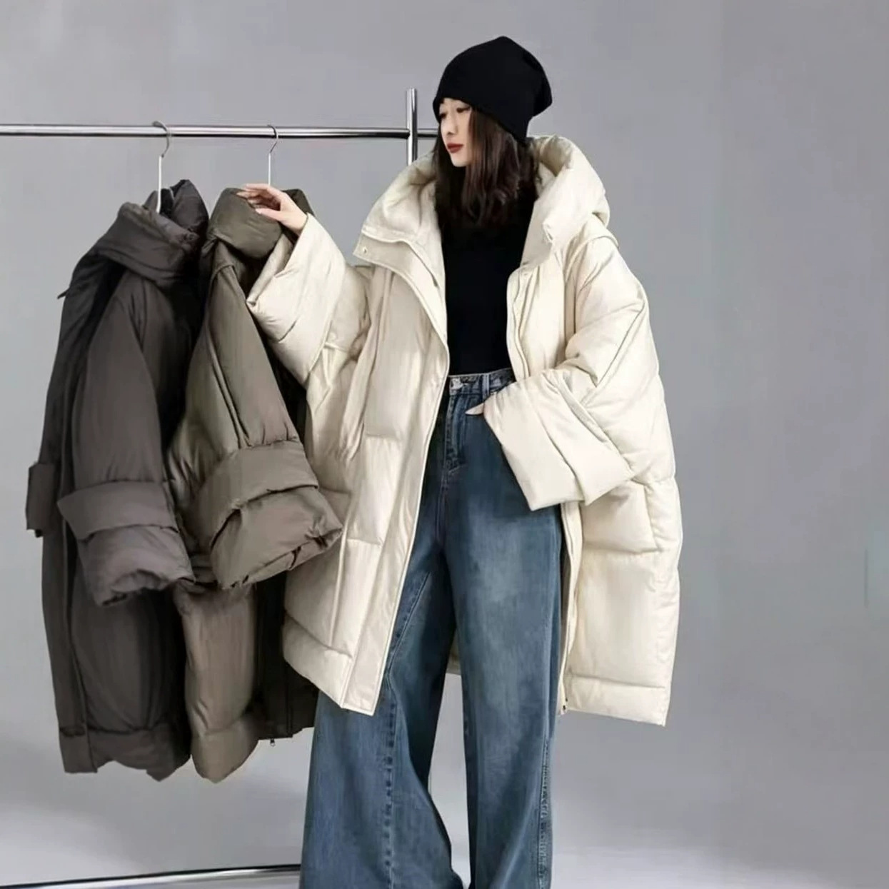 Piumino invernale allentato co - Women'S Fashion Parka recensione e prezzo
