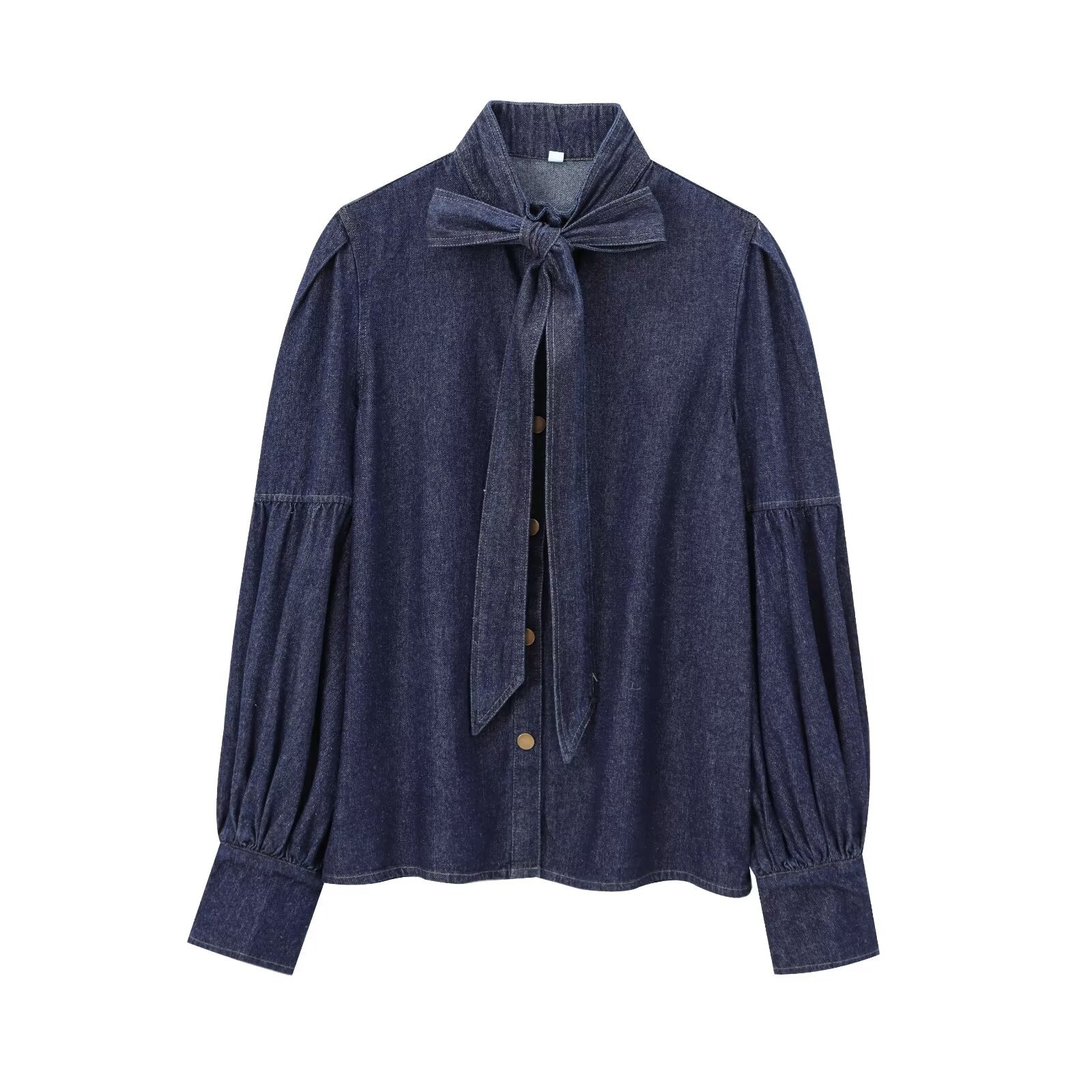 Camicetta AW Urban in Denim Si - Puff Sleeve Blouse recensione e prezzo