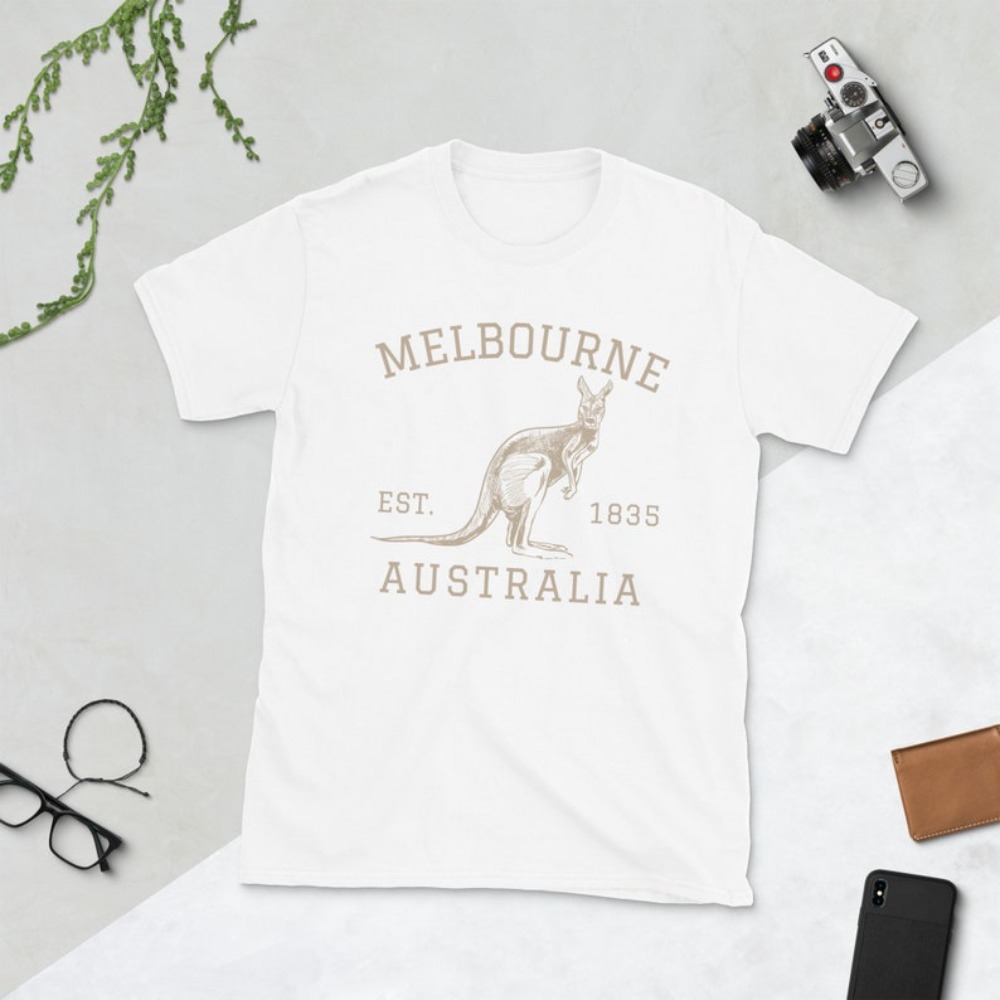 Melbourne Australia T-shirt Ca - Women'S Fashion Melbourne recensione e prezzo