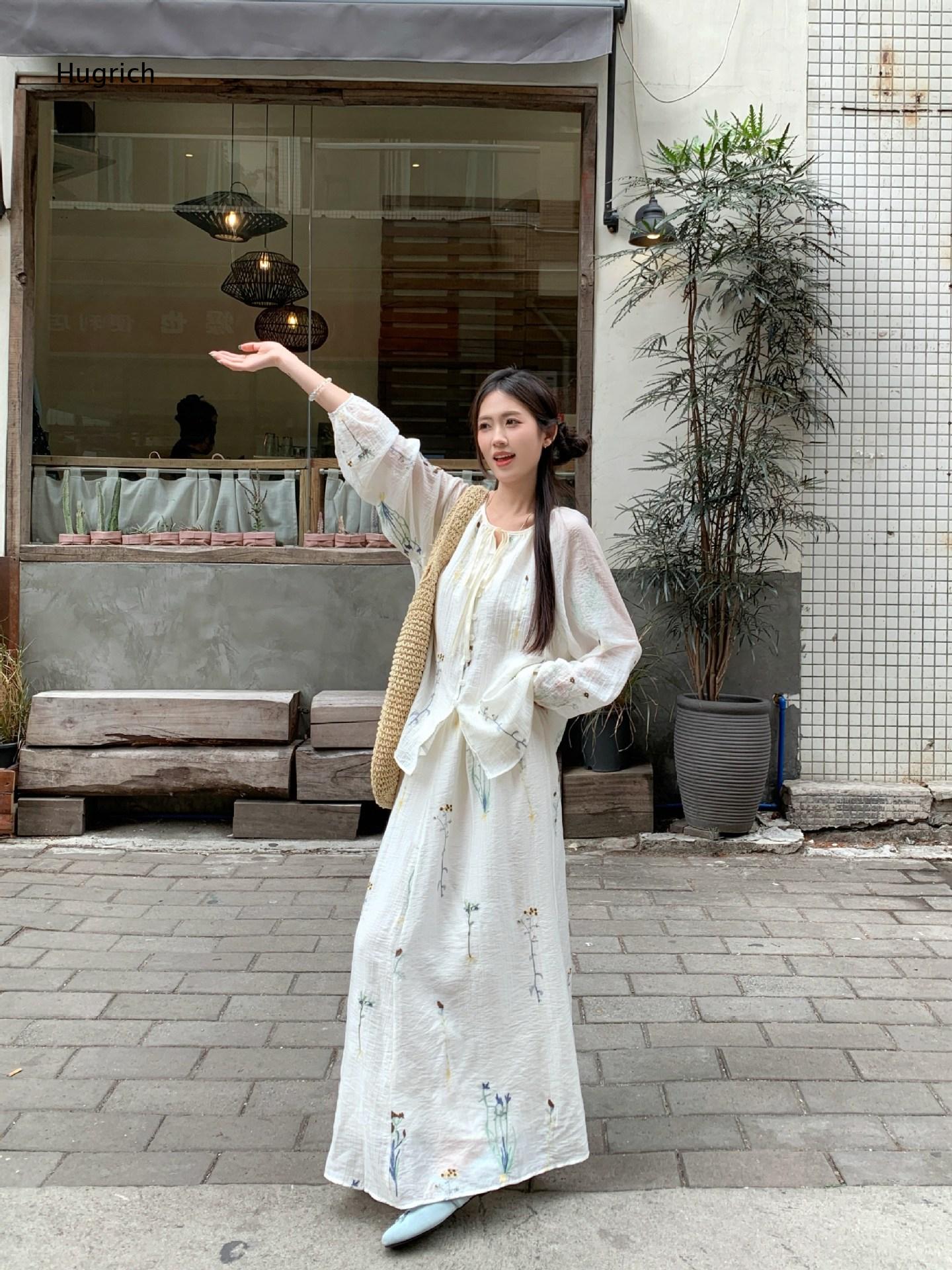 Completo due pezzi floreale bi - Puff Sleeve Blouse recensione e prezzo