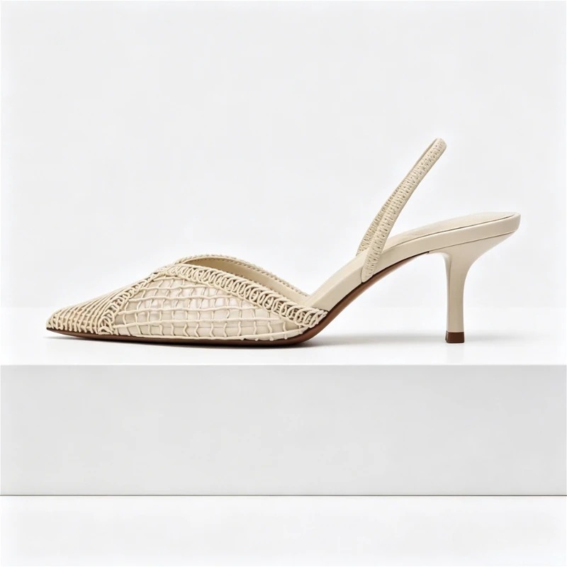 Sandali con tacco intrecciato  - Women Fashion Brand recensione e prezzo