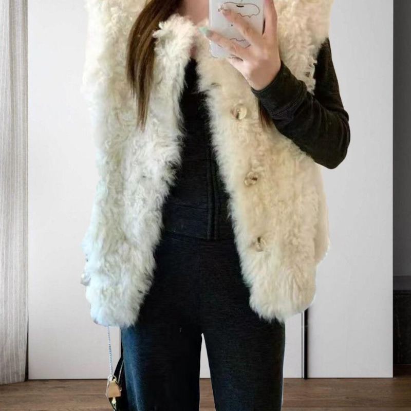 Gilet in Finta Pelliccia Sherp - Sherpa Coat Women recensione e prezzo